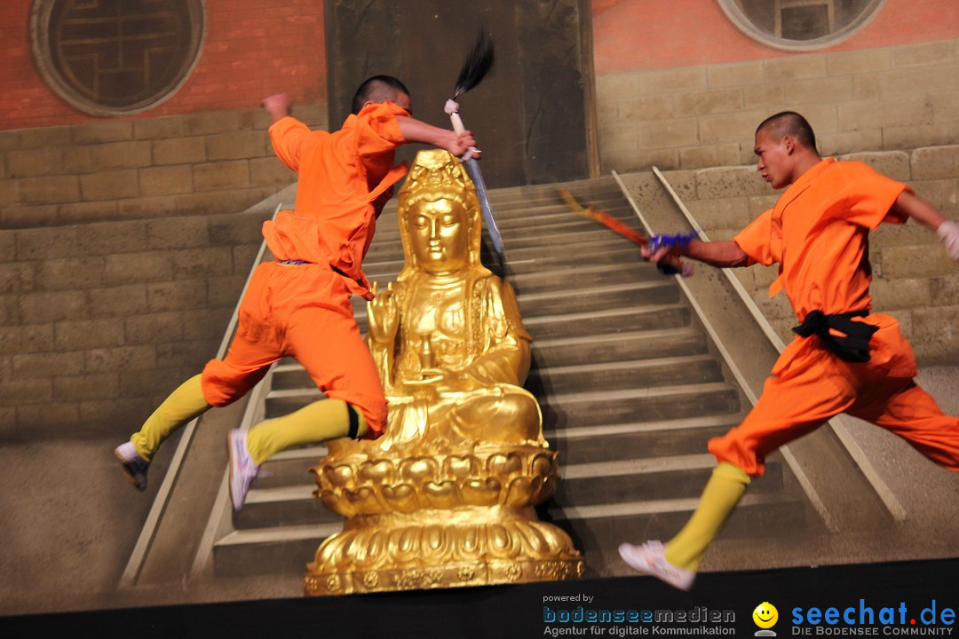 Die Meister des Shaolin Kung Fu: Singen am Bodensee, 21.01.2014