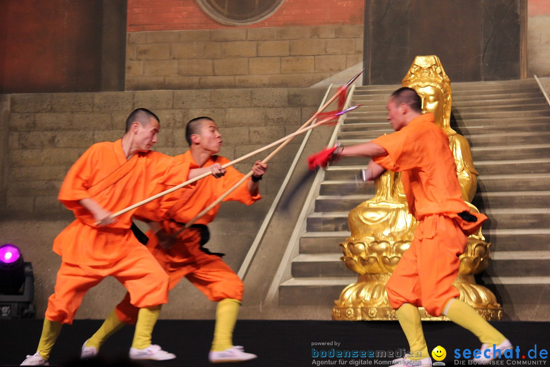 Die Meister des Shaolin Kung Fu: Singen am Bodensee, 21.01.2014