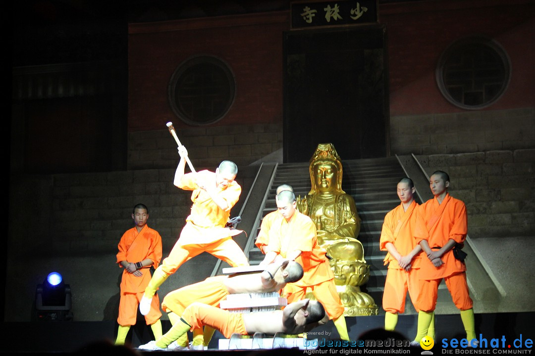 Die Meister des Shaolin Kung Fu: Singen am Bodensee, 21.01.2014