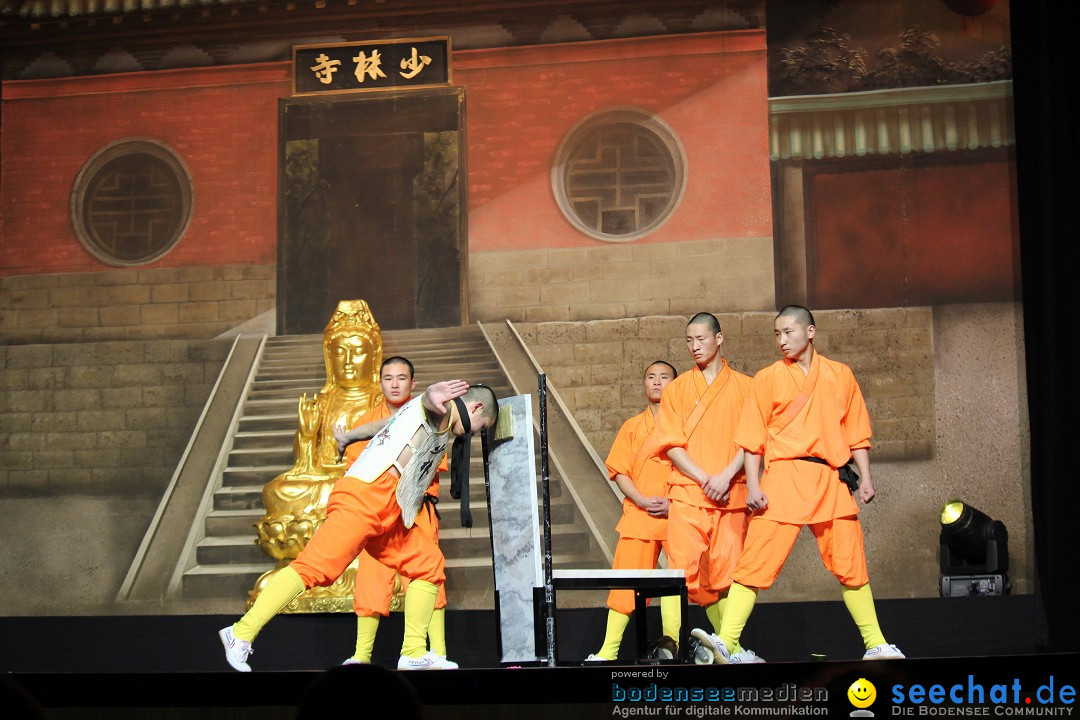 Die Meister des Shaolin Kung Fu: Singen am Bodensee, 21.01.2014