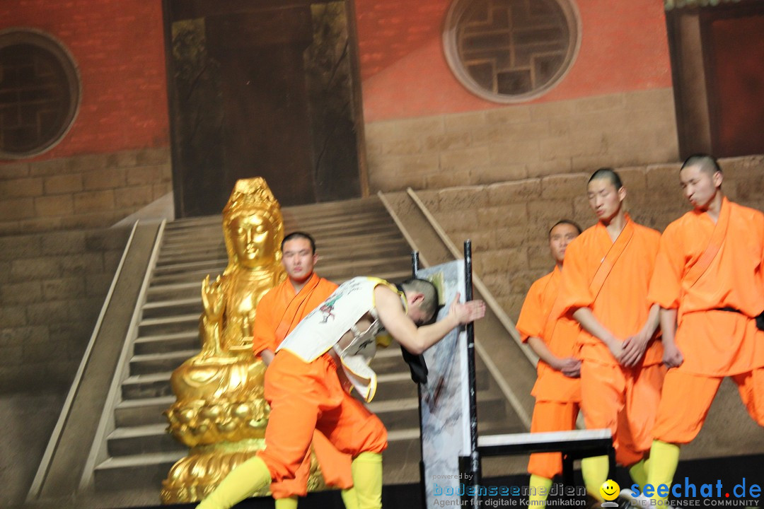 Die Meister des Shaolin Kung Fu: Singen am Bodensee, 21.01.2014