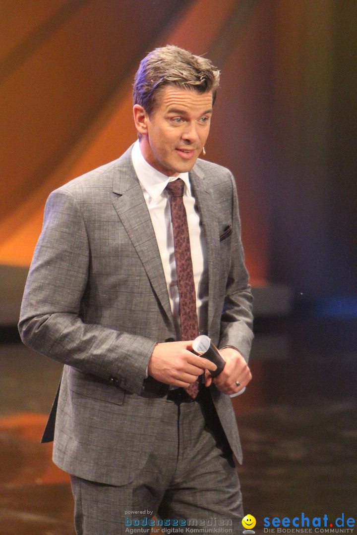 Wetten, dass..? ZDF TV-Show mit Markus Lanz: Karlsruhe, 25.01.2014