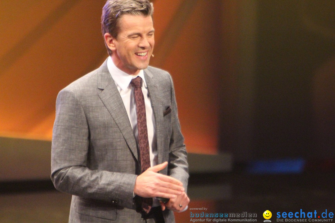 Wetten, dass..? ZDF TV-Show mit Markus Lanz: Karlsruhe, 25.01.2014