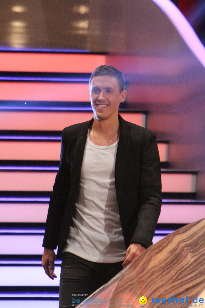 Wetten, dass..? ZDF TV-Show mit Markus Lanz: Karlsruhe, 25.01.2014