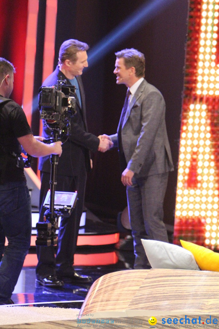 Wetten, dass..? ZDF TV-Show mit Markus Lanz: Karlsruhe, 25.01.2014