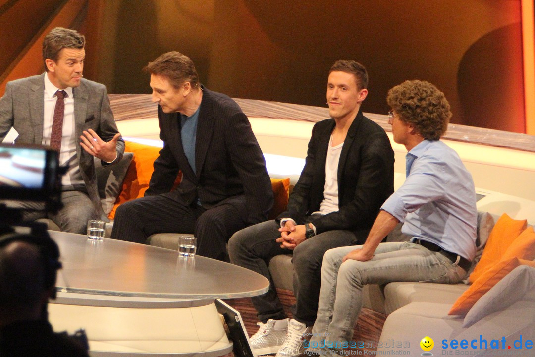 Wetten, dass..? ZDF TV-Show mit Markus Lanz: Karlsruhe, 25.01.2014