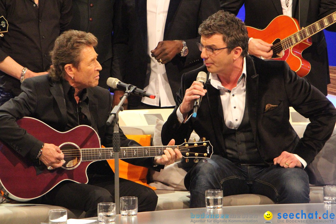 Wetten, dass..? ZDF TV-Show mit Markus Lanz: Karlsruhe, 25.01.2014