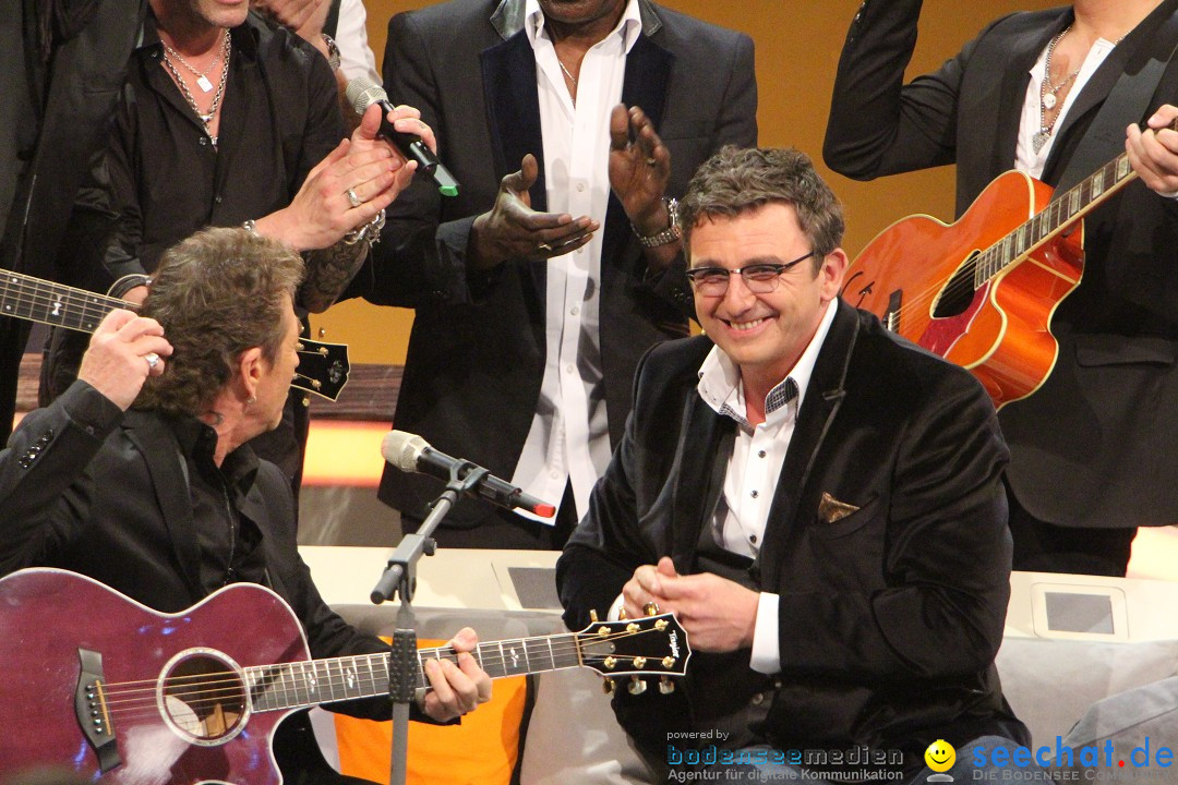 Wetten, dass..? ZDF TV-Show mit Markus Lanz: Karlsruhe, 25.01.2014