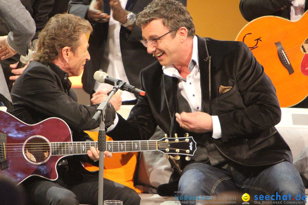 Wetten, dass..? ZDF TV-Show mit Markus Lanz: Karlsruhe, 25.01.2014