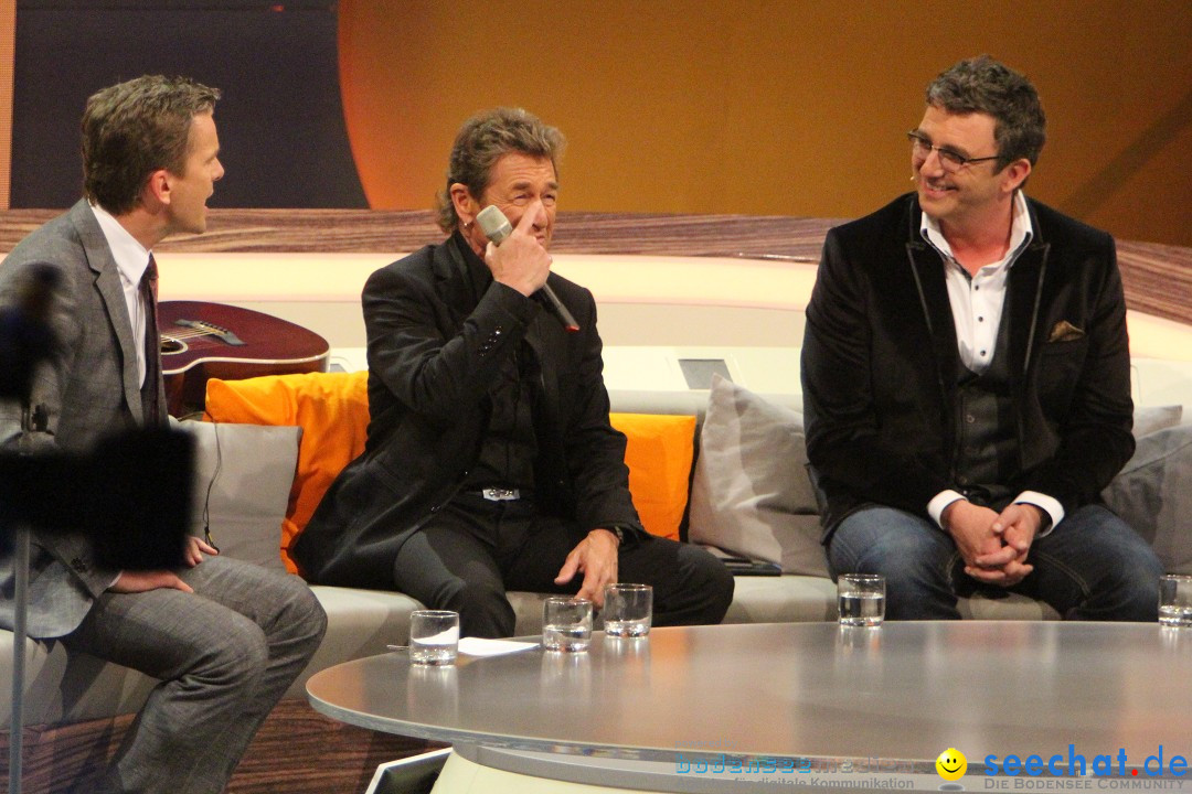 Wetten, dass..? ZDF TV-Show mit Markus Lanz: Karlsruhe, 25.01.2014