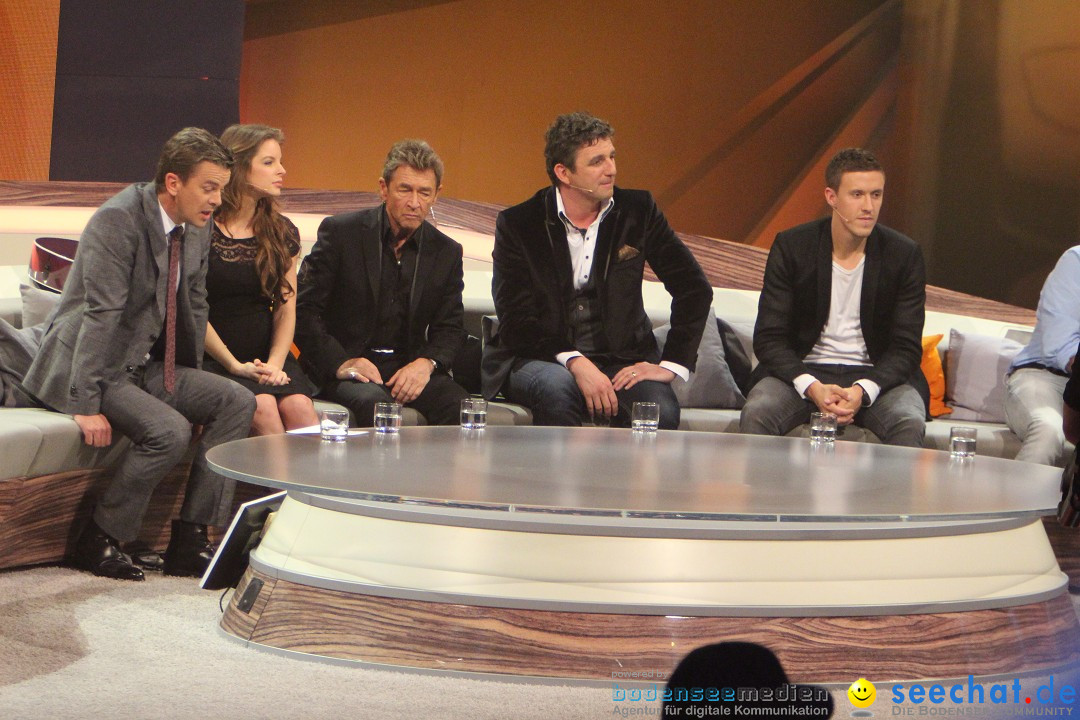 Wetten, dass..? ZDF TV-Show mit Markus Lanz: Karlsruhe, 25.01.2014