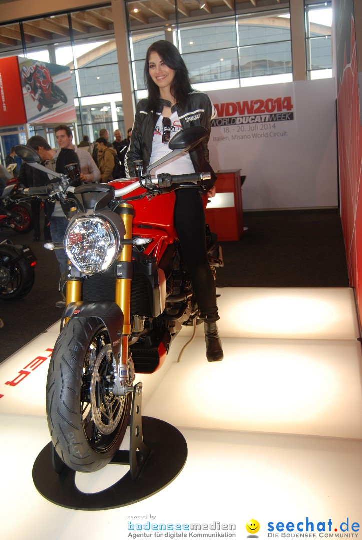 Motorradwelt Bodensee - Internationale Messe: Friedrichshafen, 25.01.2014