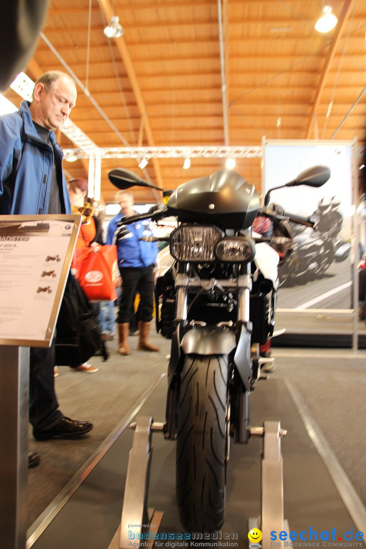 Motorradwelt Bodensee - Internationale Messe: Friedrichshafen, 25.01.2014