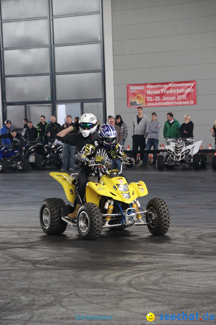 Motorradwelt Bodensee - Internationale Messe: Friedrichshafen, 25.01.2014