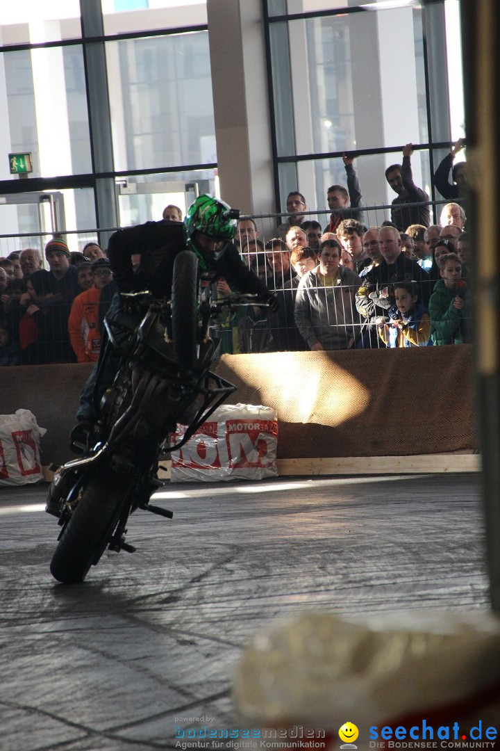 Motorradwelt Bodensee - Internationale Messe: Friedrichshafen, 25.01.2014