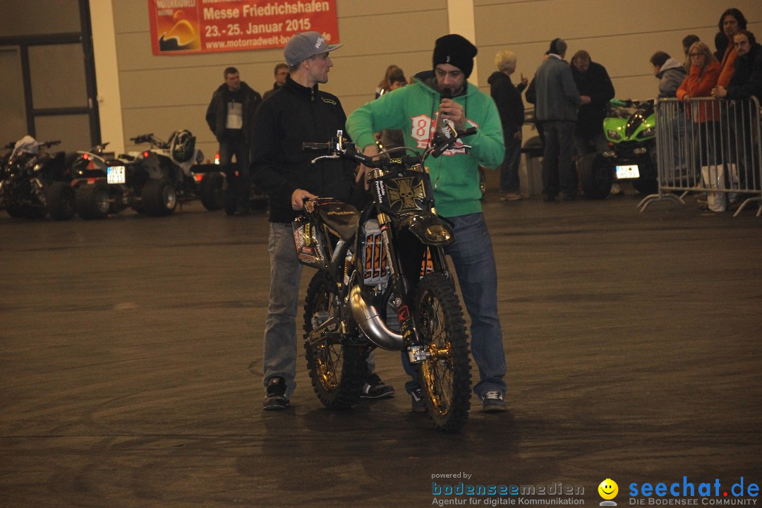 Motorradwelt Bodensee - Internationale Messe: Friedrichshafen, 25.01.2014