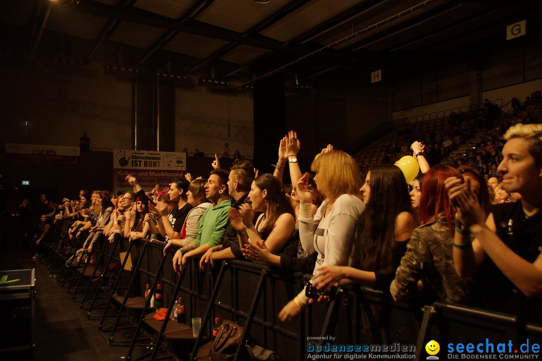 Jennifer Rostock - Oberschwaben: Ravensburg am Bodensee, 01.02.2014