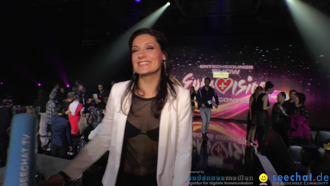 Eurovision Song Contest Entscheidung: Kreuzlingen Bodensee, 01.02.2014