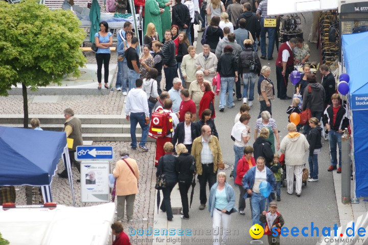 seechat.de-Infostand - Schweizerfeiertag: Stockach, 20.06.2009