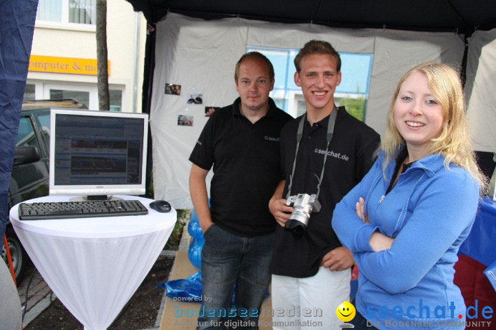 seechat.de-Infostand - Schweizerfeiertag: Stockach, 20.06.2009