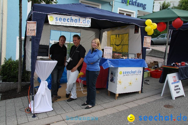seechat.de-Infostand - Schweizerfeiertag: Stockach, 20.06.2009