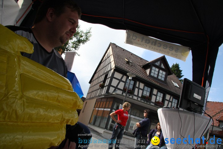 seechat.de-Infostand - Schweizerfeiertag: Stockach, 20.06.2009