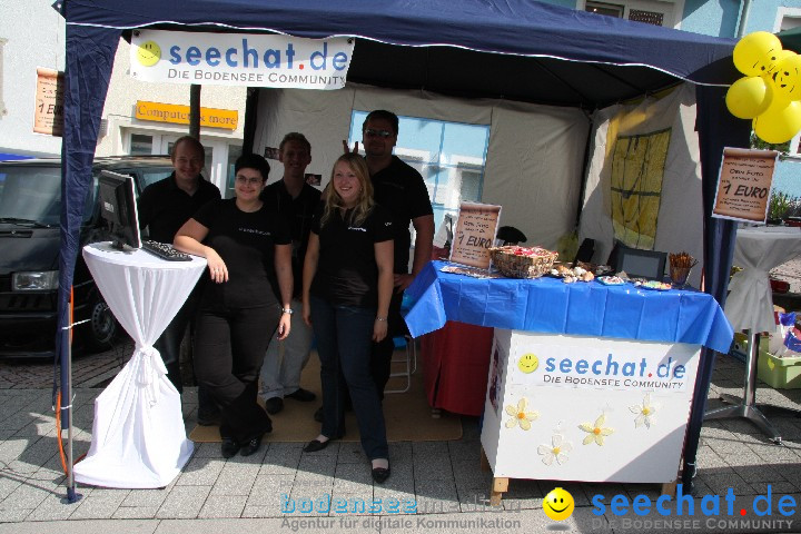 seechat.de-Infostand - Schweizerfeiertag: Stockach, 20.06.2009