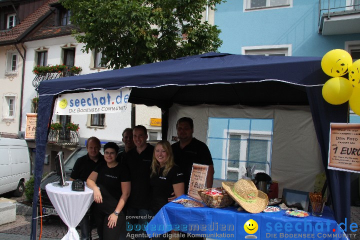 seechat.de-Infostand - Schweizerfeiertag: Stockach, 20.06.2009