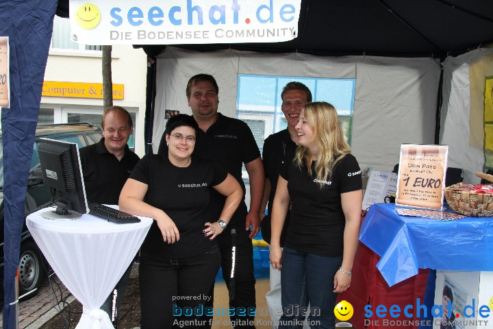 seechat.de-Infostand - Schweizerfeiertag: Stockach, 20.06.2009