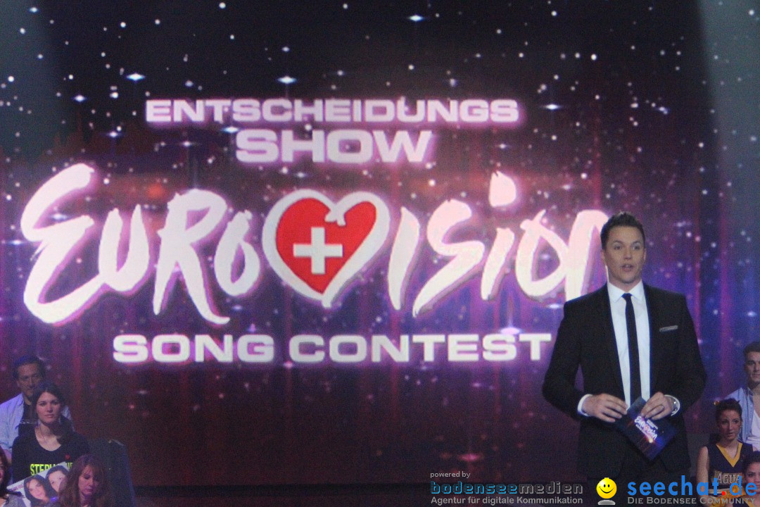 Eurovision Song Contest Entscheidung: Kreuzlingen Bodensee, 01.02.2014