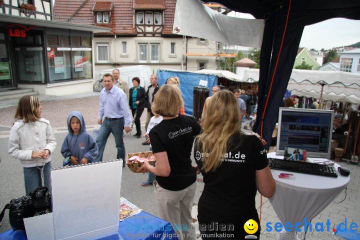 seechat.de-Infostand - Schweizerfeiertag: Stockach, 20.06.2009