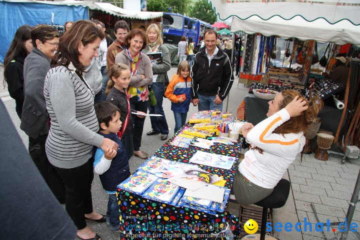 seechat.de-Infostand - Schweizerfeiertag: Stockach, 20.06.2009