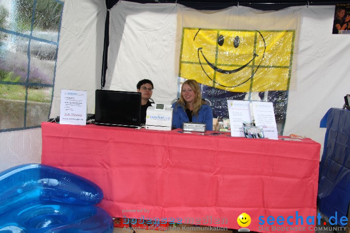 seechat.de-Infostand - Schweizerfeiertag: Stockach, 20.06.2009