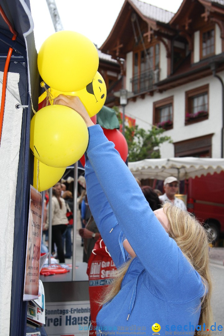 seechat.de-Infostand - Schweizerfeiertag: Stockach, 20.06.2009