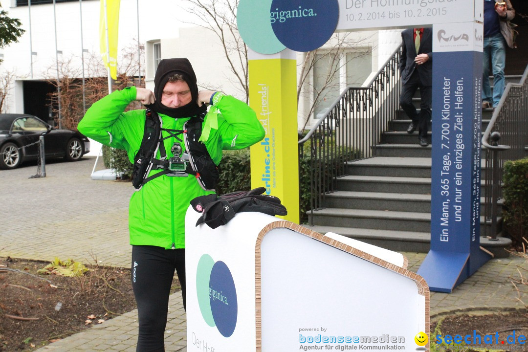 Giganica Hoffnungslauf - Harry Ohlig: Konstanz am Bodensee, 10.02.2014