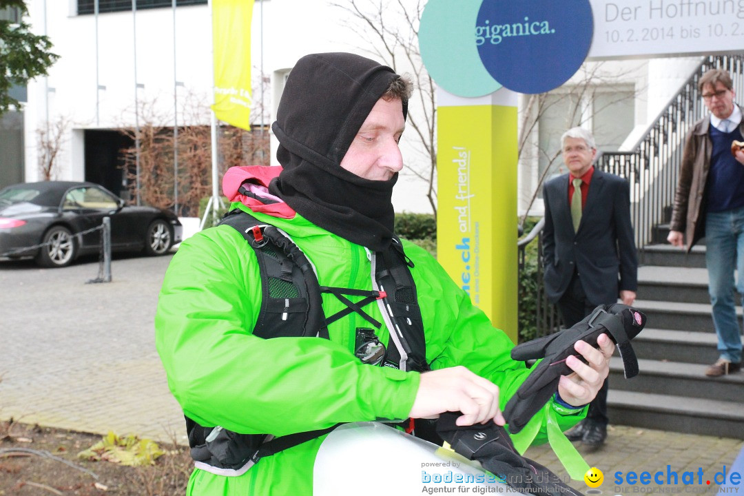 Giganica Hoffnungslauf - Harry Ohlig: Konstanz am Bodensee, 10.02.2014