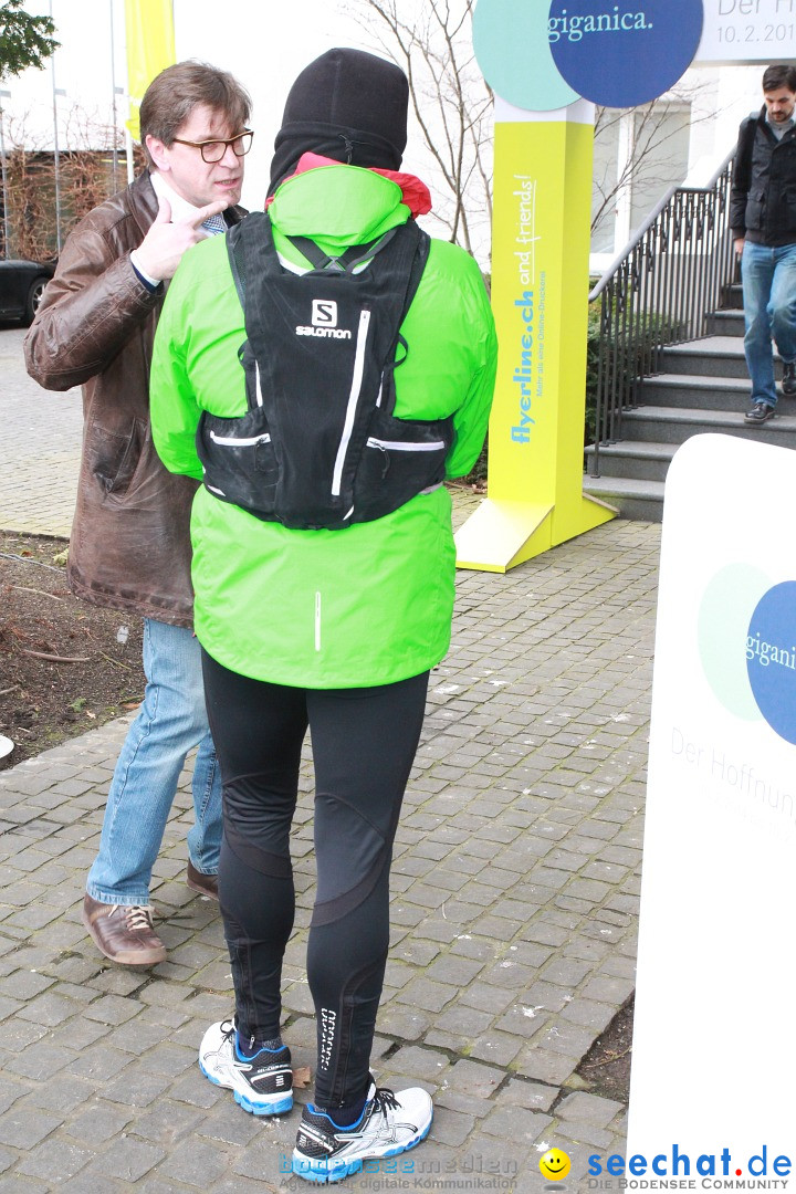 Giganica Hoffnungslauf - Harry Ohlig: Konstanz am Bodensee, 10.02.2014