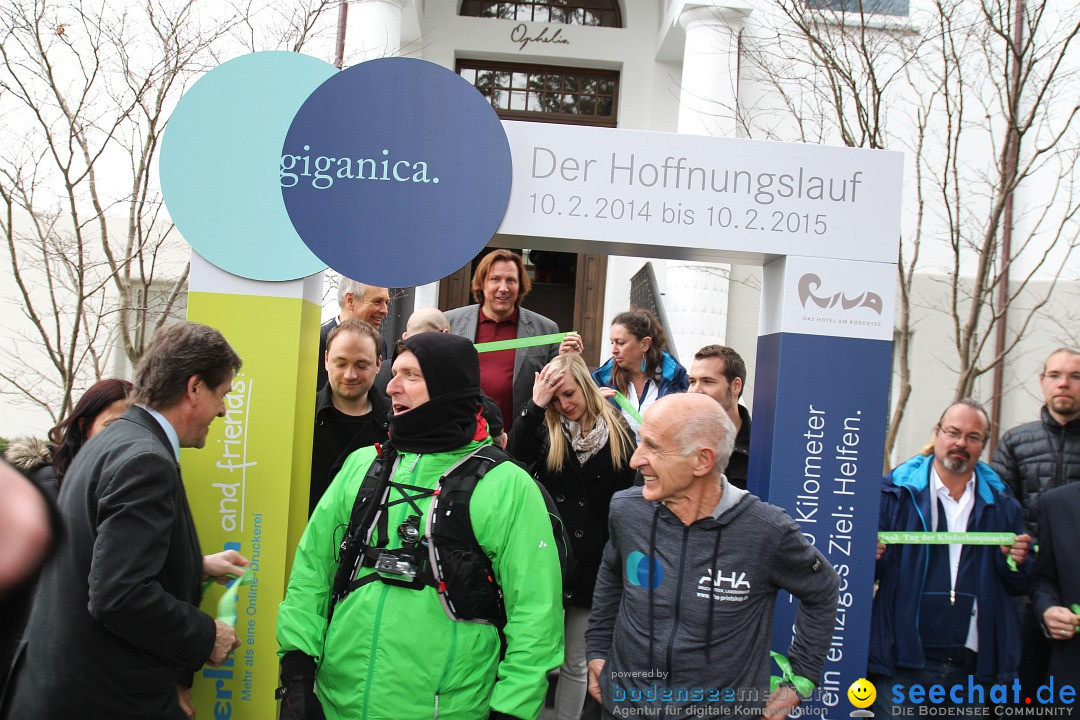 Giganica Hoffnungslauf - Harry Ohlig: Konstanz am Bodensee, 10.02.2014