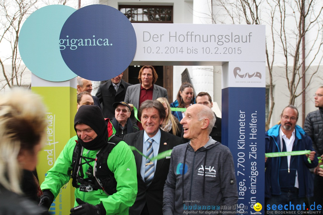 Giganica Hoffnungslauf - Harry Ohlig: Konstanz am Bodensee, 10.02.2014