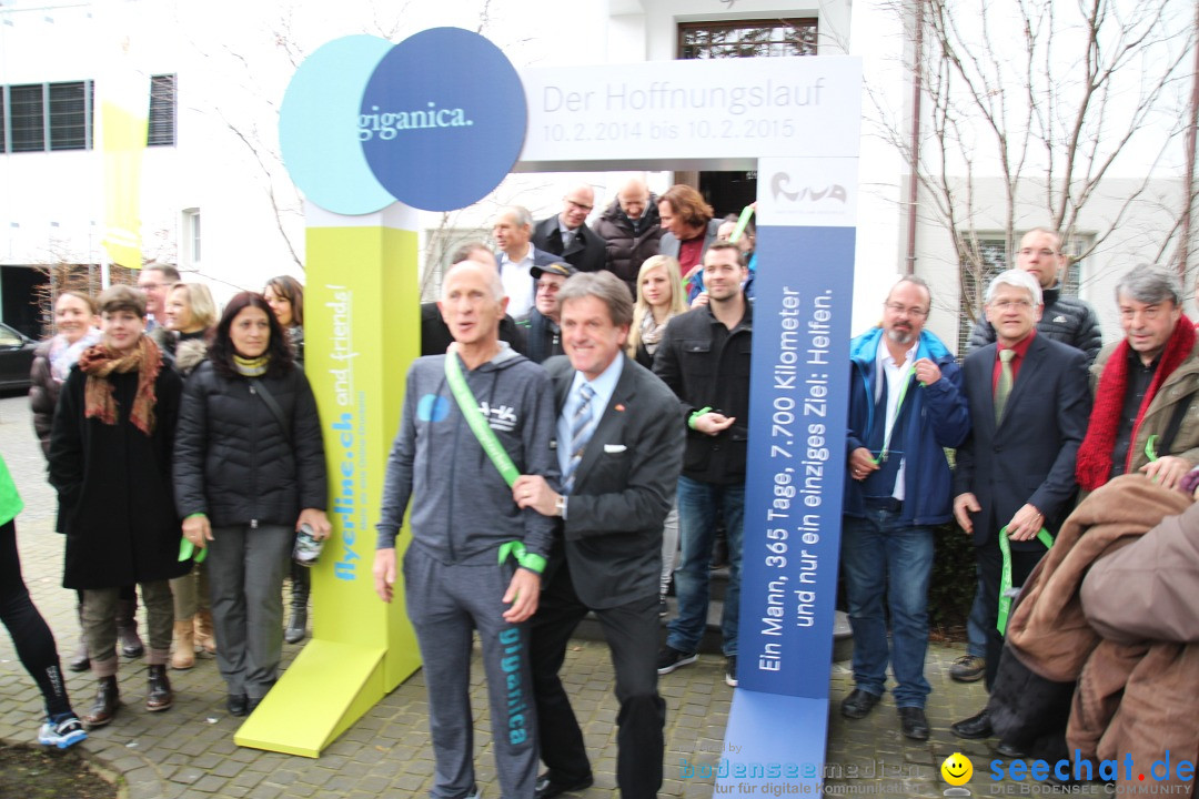 Giganica Hoffnungslauf - Harry Ohlig: Konstanz am Bodensee, 10.02.2014