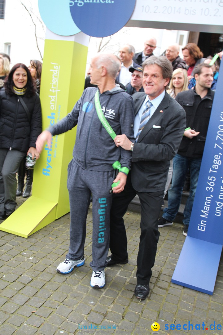 Giganica Hoffnungslauf - Harry Ohlig: Konstanz am Bodensee, 10.02.2014