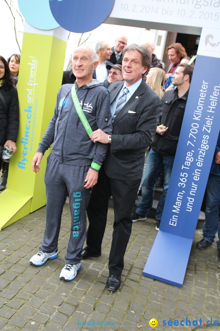 Giganica Hoffnungslauf - Harry Ohlig: Konstanz am Bodensee, 10.02.2014