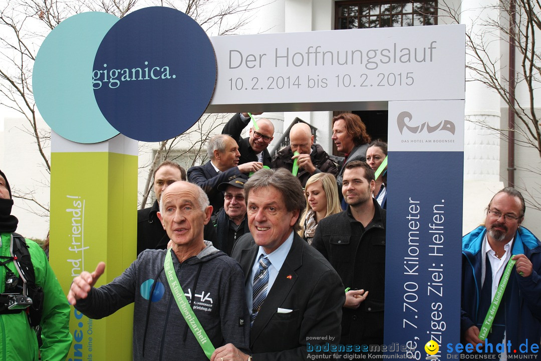 Giganica Hoffnungslauf - Harry Ohlig: Konstanz am Bodensee, 10.02.2014