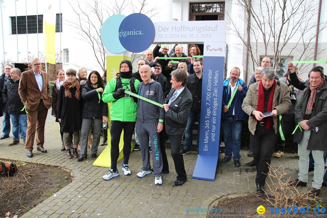 Giganica Hoffnungslauf - Harry Ohlig: Konstanz am Bodensee, 10.02.2014