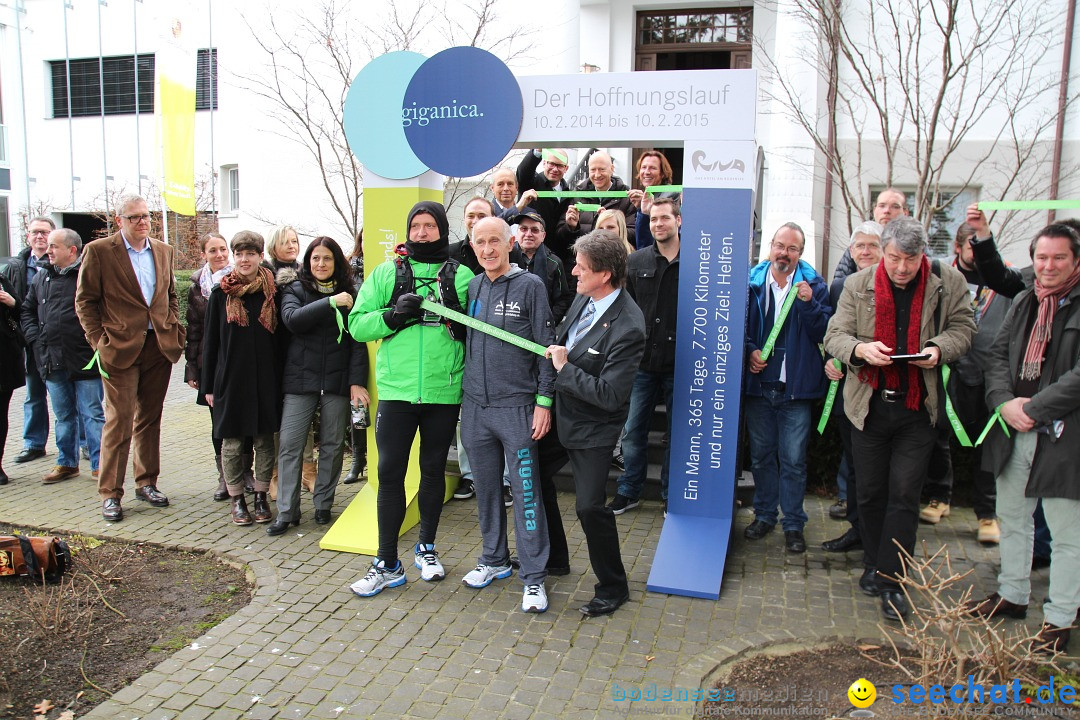 Giganica Hoffnungslauf - Harry Ohlig: Konstanz am Bodensee, 10.02.2014