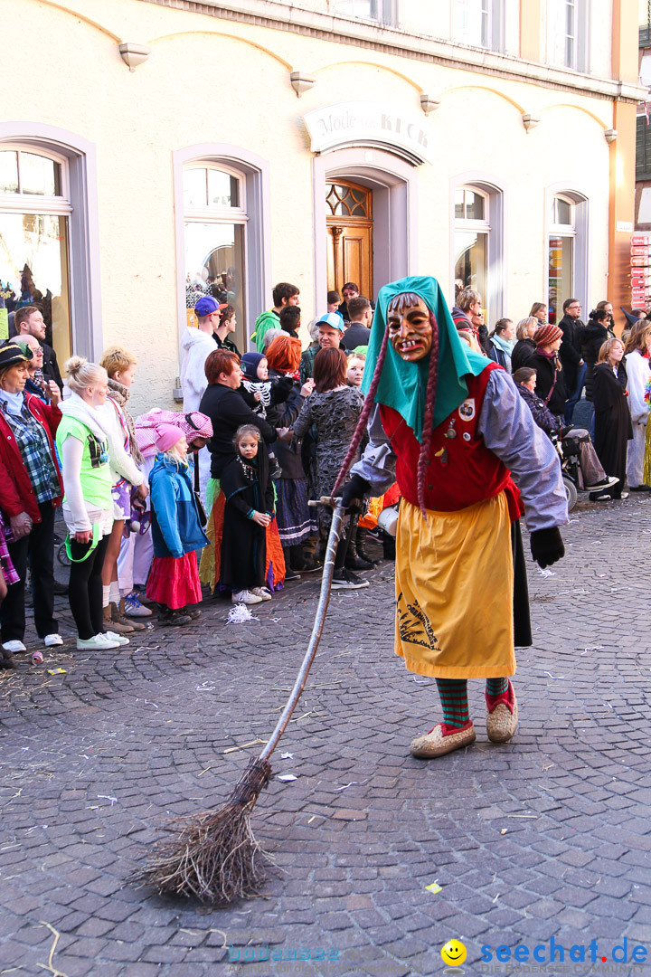 Narrensprung - Narrenbaumsetzen: Meersburg am Bodensee, 23.02.2014