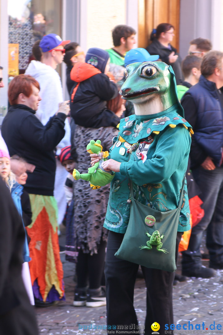 Narrensprung - Narrenbaumsetzen: Meersburg am Bodensee, 23.02.2014