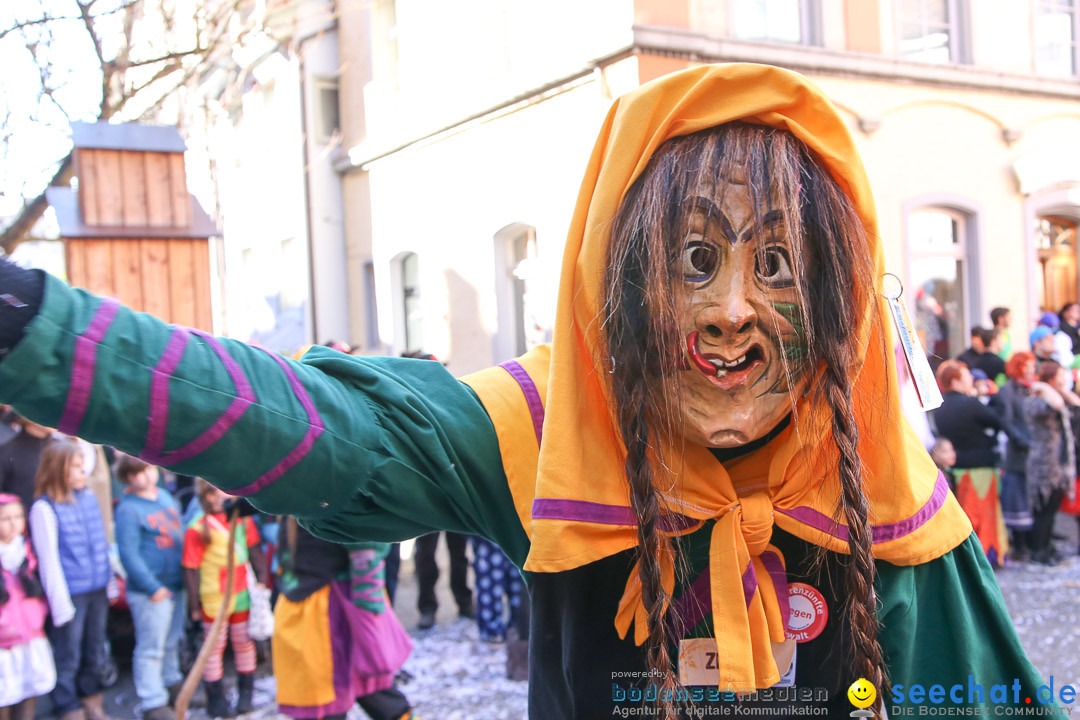 Narrensprung - Narrenbaumsetzen: Meersburg am Bodensee, 23.02.2014