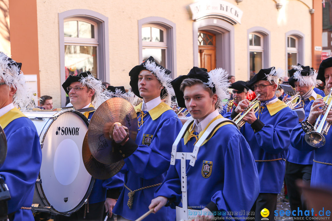 Narrensprung - Narrenbaumsetzen: Meersburg am Bodensee, 23.02.2014