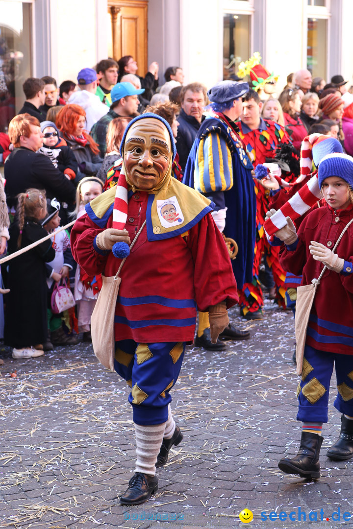 Narrensprung - Narrenbaumsetzen: Meersburg am Bodensee, 23.02.2014